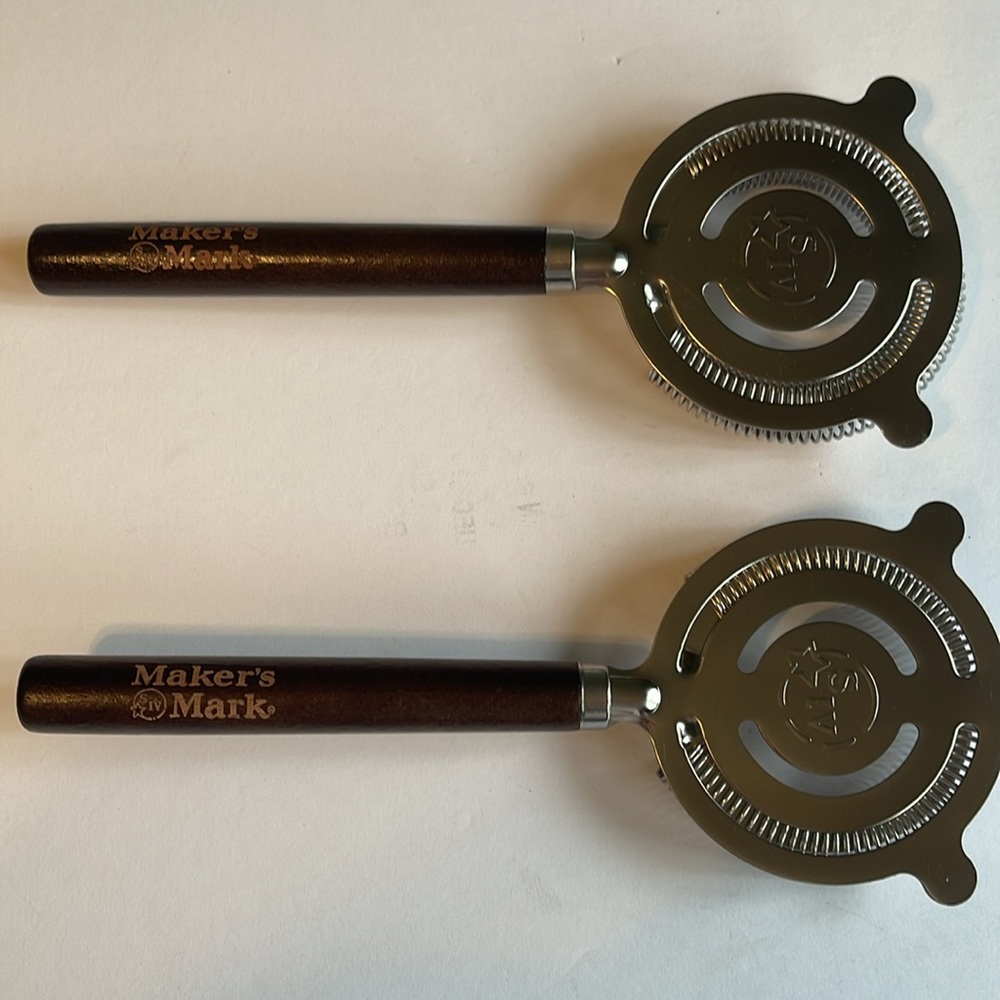 Two New Maker’s Mark Branded Cocktail Strainers